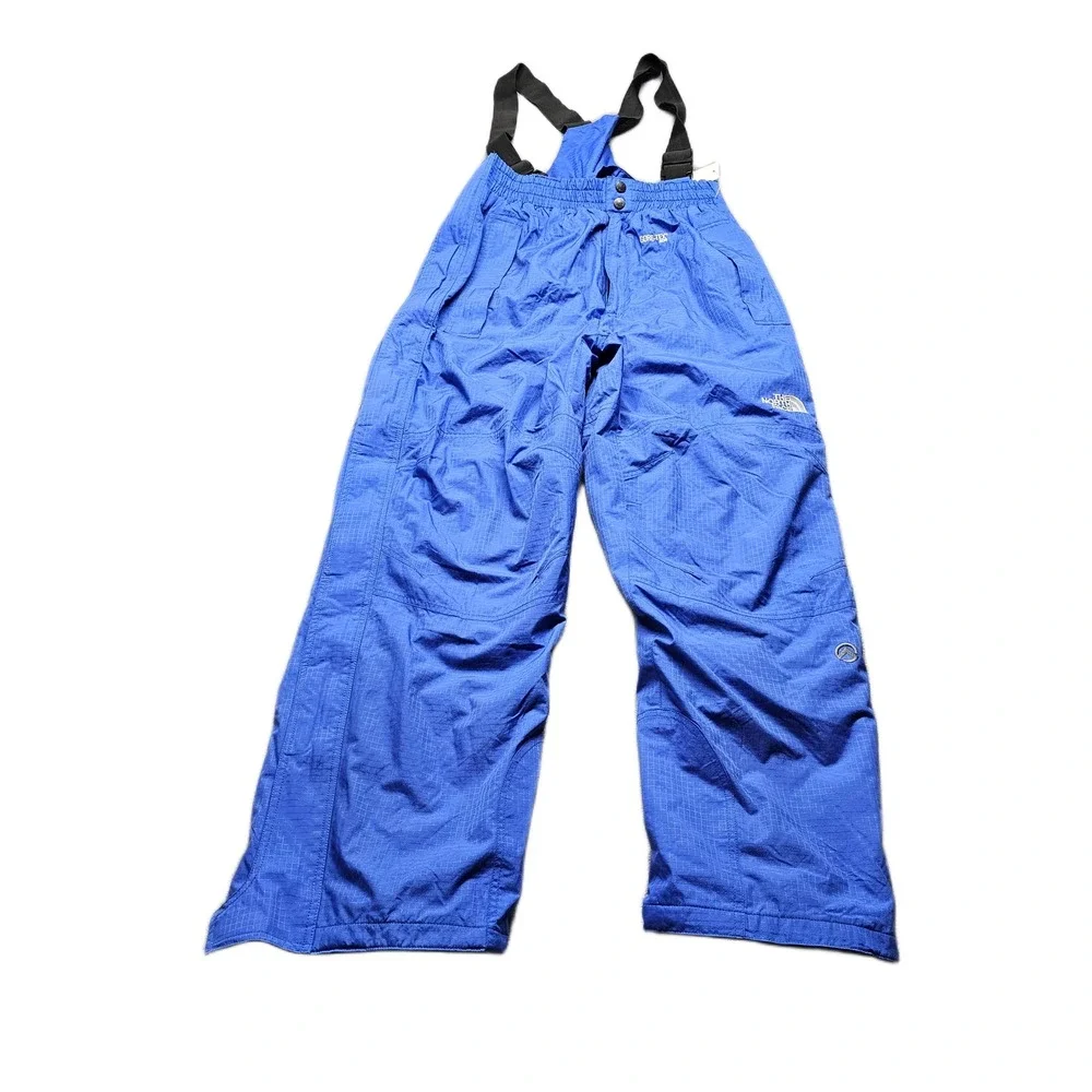 The North Face Summit Series Gore-Tex XCR Ski Bib Pants Mens Large Blue Full Zip
